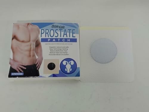 Prostate patch packaging and product